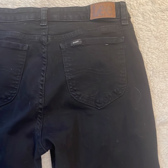 Lee jeans black 8 M boot cut mid rise - Picture 12 of 15